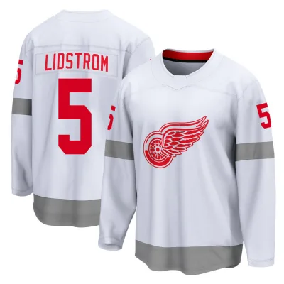 Men's Nicklas Lidstrom Detroit Red Wings 2020/21 Special Edition Jersey - White Breakaway