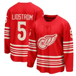 Men's Nicklas Lidstrom Detroit Red Wings Centennial Jersey - Red Breakaway