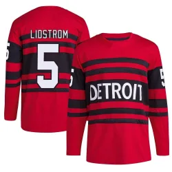 Men's Nicklas Lidstrom Detroit Red Wings Reverse Retro 2.0 Jersey - Red Authentic