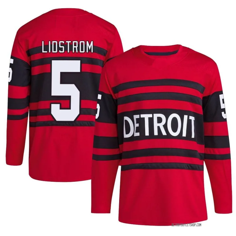 Men's Nicklas Lidstrom Detroit Red Wings Reverse Retro 2.0 Jersey - Red Authentic
