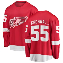 Men's Niklas Kronwall Detroit Red Wings Home Jersey - Red Breakaway