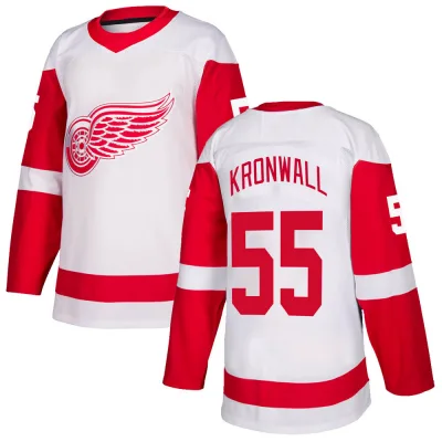 Men's Niklas Kronwall Detroit Red Wings Jersey - White Authentic