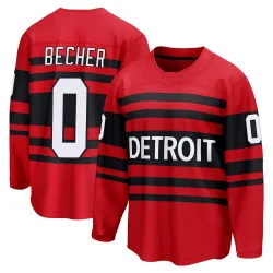 Men's Ondrej Becher Detroit Red Wings Special Edition 2.0 Jersey - Red Breakaway