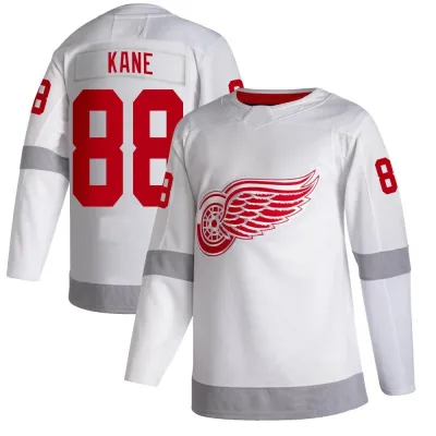 Men's Patrick Kane Detroit Red Wings 2020/21 Reverse Retro Jersey - White Authentic