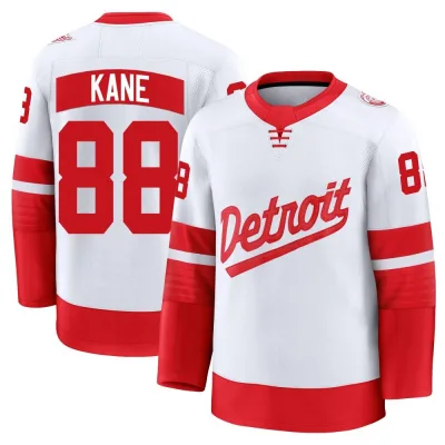 Men's Patrick Kane Detroit Red Wings 2025 Stadium Series Jersey - White Premium