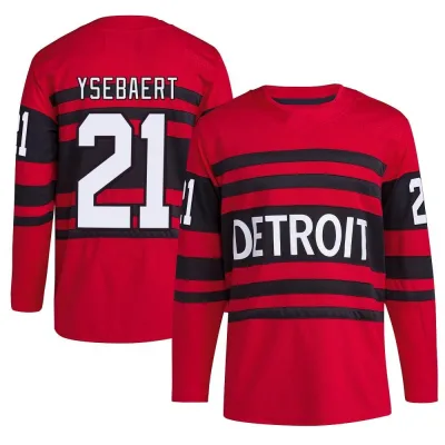 Men's Paul Ysebaert Detroit Red Wings Reverse Retro 2.0 Jersey - Red Authentic