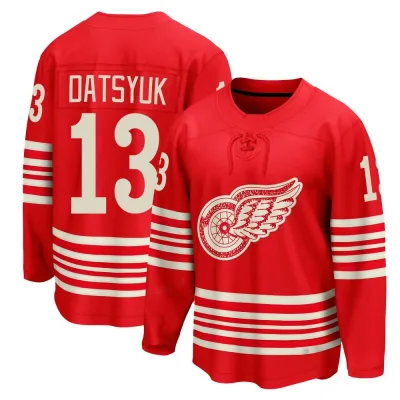 Men's Pavel Datsyuk Detroit Red Wings Centennial Jersey - Red Breakaway