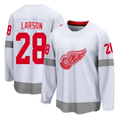 Men's Reed Larson Detroit Red Wings 2020/21 Special Edition Jersey - White Breakaway