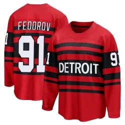 Men's Sergei Fedorov Detroit Red Wings Special Edition 2.0 Jersey - Red Breakaway