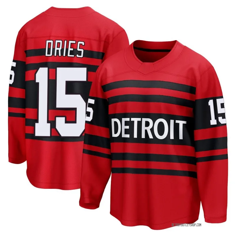 Men's Sheldon Dries Detroit Red Wings Special Edition 2.0 Jersey - Red Breakaway