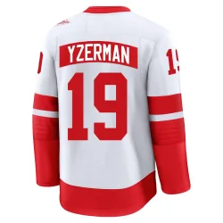 Men's Steve Yzerman Detroit Red Wings 2025 Stadium Series Jersey - White Premium