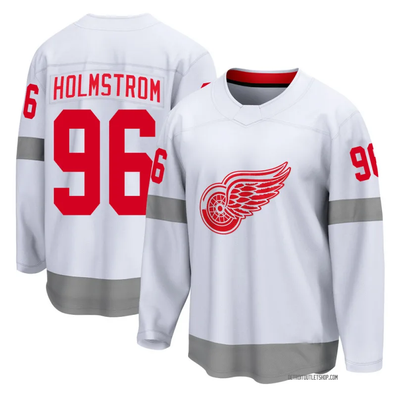 Men's Tomas Holmstrom Detroit Red Wings 2020/21 Special Edition Jersey - White Breakaway