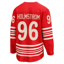 Men's Tomas Holmstrom Detroit Red Wings Centennial Jersey - Red Breakaway