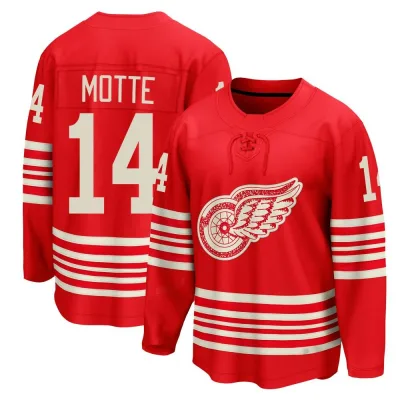 Men's Tyler Motte Detroit Red Wings Centennial Jersey - Red Breakaway