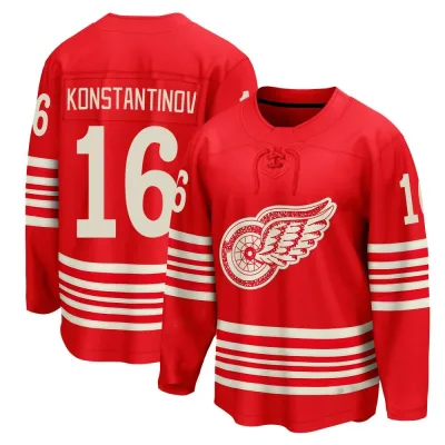 Men's Vladimir Konstantinov Detroit Red Wings Centennial Jersey - Red Breakaway