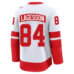 Men's William Lagesson Detroit Red Wings 2025 Stadium Series Jersey - White Premium