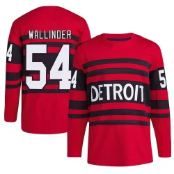 Men's William Wallinder Detroit Red Wings Reverse Retro 2.0 Jersey - Red Authentic