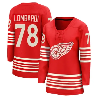Women's Amadeus Lombardi Detroit Red Wings Centennial Jersey - Red Breakaway