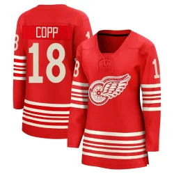 Women's Andrew Copp Detroit Red Wings Centennial Jersey - Red Breakaway