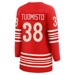 Women's Antti Tuomisto Detroit Red Wings Centennial Jersey - Red Breakaway