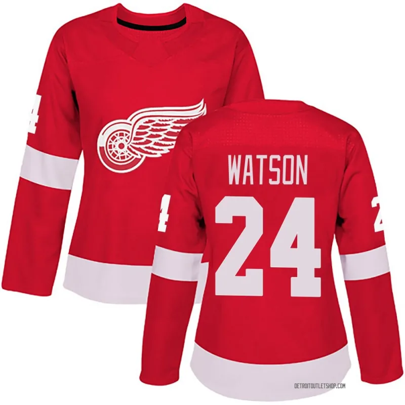 Women's Austin Watson Detroit Red Wings Home Jersey - Red Authentic