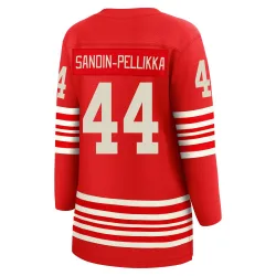 Women's Axel Sandin-Pellikka Detroit Red Wings Centennial Jersey - Red Breakaway