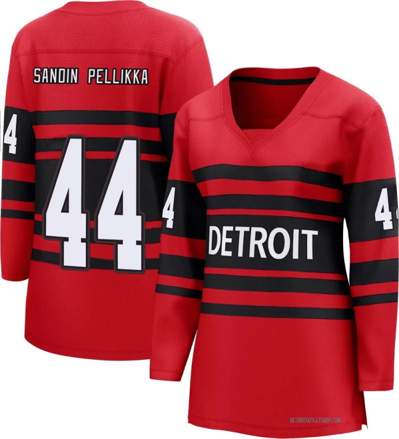 Women's Axel Sandin Pellikka Detroit Red Wings Special Edition 2.0 Jersey - Red Breakaway