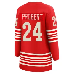 Women's Bob Probert Detroit Red Wings Centennial Jersey - Red Breakaway