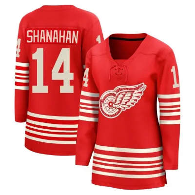 Women's Brendan Shanahan Detroit Red Wings Centennial Jersey - Red Breakaway