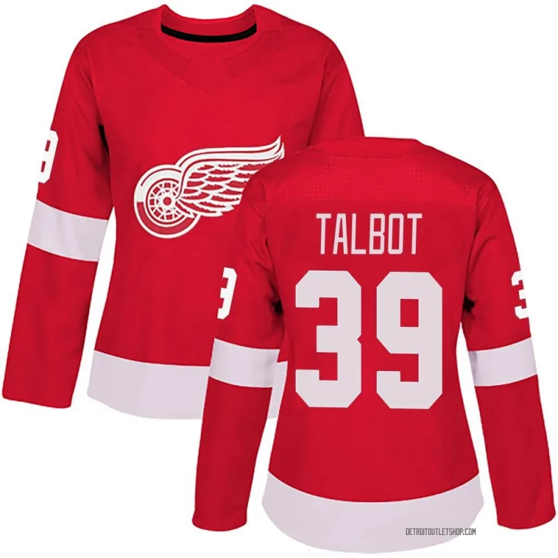 Women's Cam Talbot Detroit Red Wings Home Jersey - Red Authentic