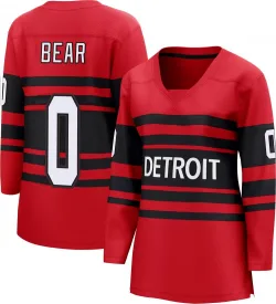 Women's Carter Bear Detroit Red Wings Special Edition 2.0 Jersey - Red Breakaway