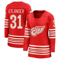 Women's Carter Gylander Detroit Red Wings Centennial Jersey - Red Breakaway