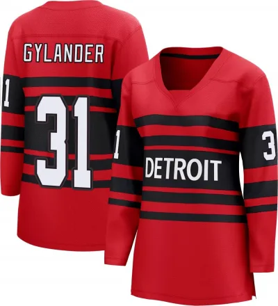 Women's Carter Gylander Detroit Red Wings Special Edition 2.0 Jersey - Red Breakaway