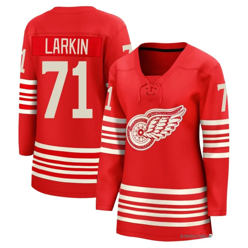 Women's Dylan Larkin Detroit Red Wings Centennial Jersey - Red Breakaway