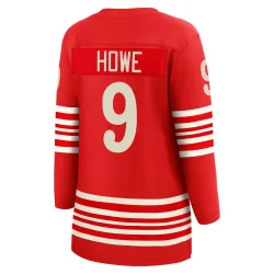 Women's Gordie Howe Detroit Red Wings Centennial Jersey - Red Breakaway