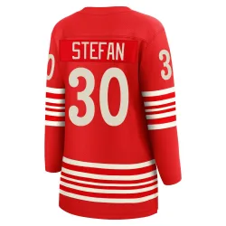 Women's Greg Stefan Detroit Red Wings Centennial Jersey - Red Breakaway