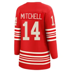Women's Ian Mitchell Detroit Red Wings Centennial Jersey - Red Breakaway