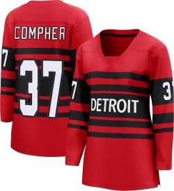 Women's J.T. Compher Detroit Red Wings Special Edition 2.0 Jersey - Red Breakaway