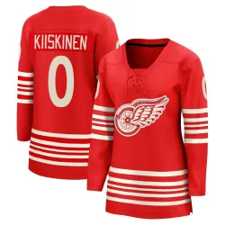 Women's Jesse Kiiskinen Detroit Red Wings Centennial Jersey - Red Breakaway