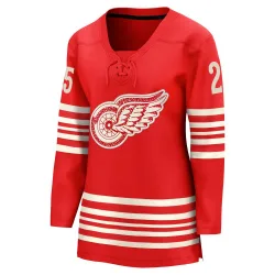 Women's John Ogrodnick Detroit Red Wings Centennial Jersey - Red Breakaway