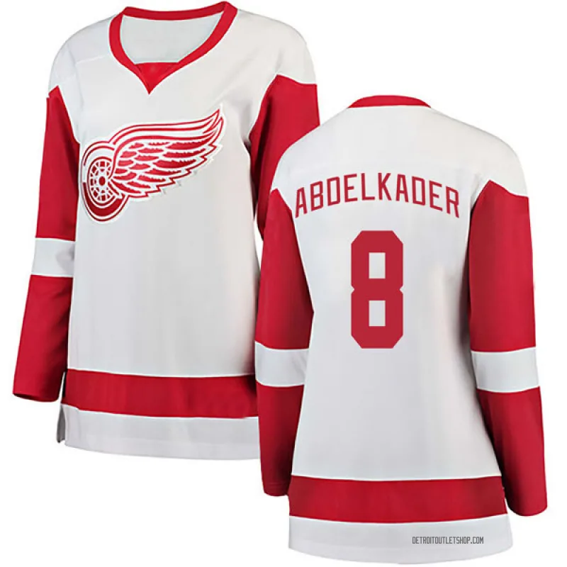 Women's Justin Abdelkader Detroit Red Wings Away Jersey - White Breakaway