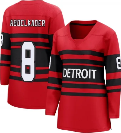 Women's Justin Abdelkader Detroit Red Wings Special Edition 2.0 Jersey - Red Breakaway