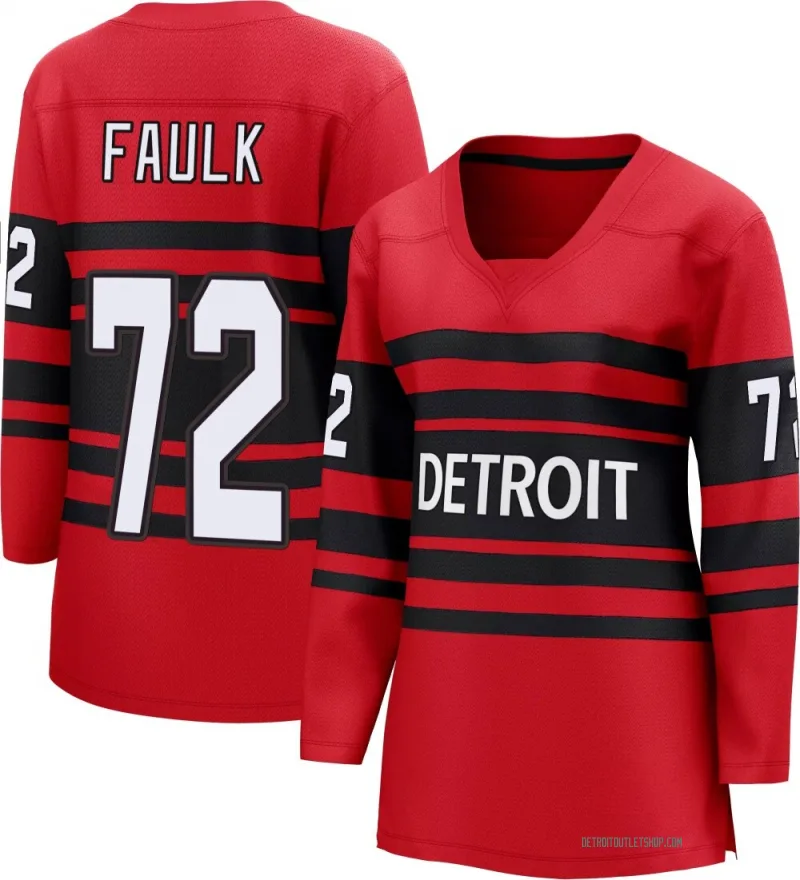 Women's Justin Faulk Detroit Red Wings Special Edition 2.0 Jersey - Red Breakaway