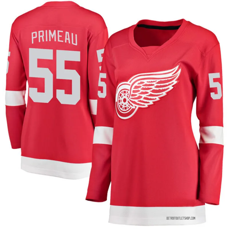 Women's Keith Primeau Detroit Red Wings Home Jersey - Red Breakaway