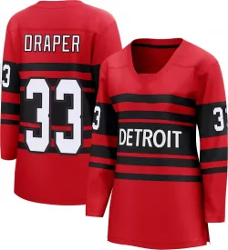 Women's Kris Draper Detroit Red Wings Special Edition 2.0 Jersey - Red Breakaway