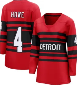 Women's Mark Howe Detroit Red Wings Special Edition 2.0 Jersey - Red Breakaway