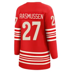 Women's Michael Rasmussen Detroit Red Wings Centennial Jersey - Red Breakaway