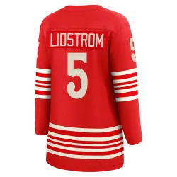 Women's Nicklas Lidstrom Detroit Red Wings Centennial Jersey - Red Breakaway