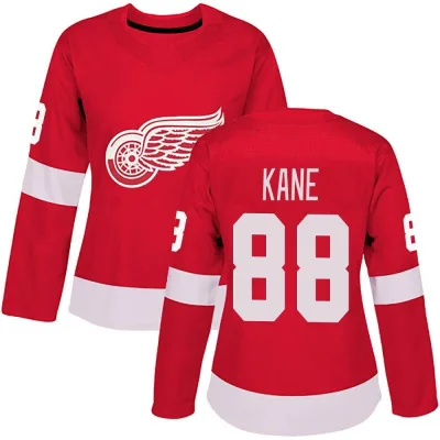 Women's Patrick Kane Detroit Red Wings Home Jersey - Red Authentic