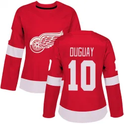Women's Ron Duguay Detroit Red Wings Home Jersey - Red Authentic
